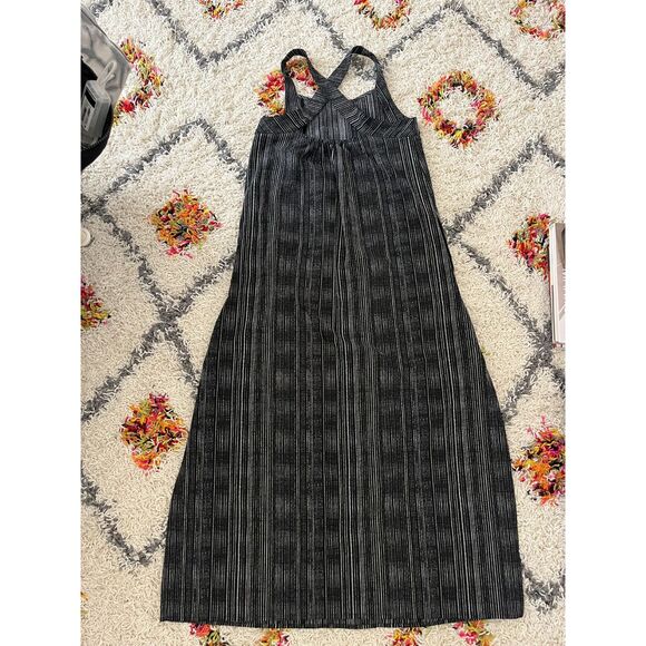 Athleta Arrival Dress in Amara Stripe Black - Picture 3 of 6